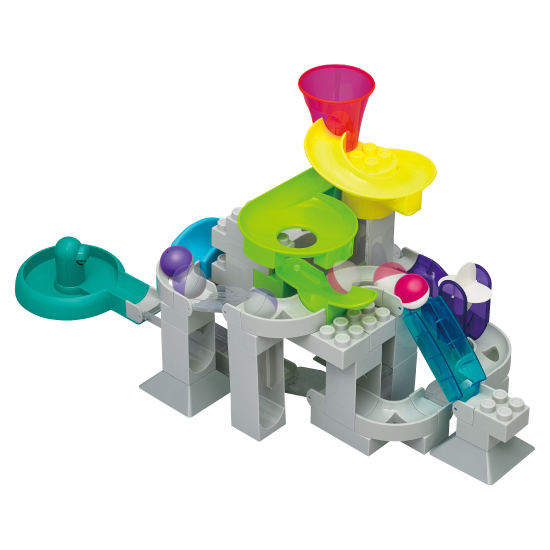 おおきなブロック　ボールがコロコロ　コロコロコースター : トイローヤル コロコロできるおおきなブロック パステル