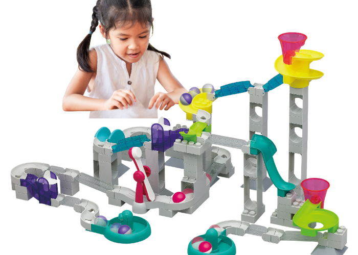 トイローヤル(Toyroyal) コロコロコースターDX ギミックパーツ付き ( ブロック遊び / コロコロ遊び ) 知育玩具 大きなパーツ ボールコ トイローヤル コロコロコースターS ギミックパーツ付き ( ブロック遊び ⁄ コロコロ遊び ) 知育玩具 パーツ ボールコースター おもちゃ